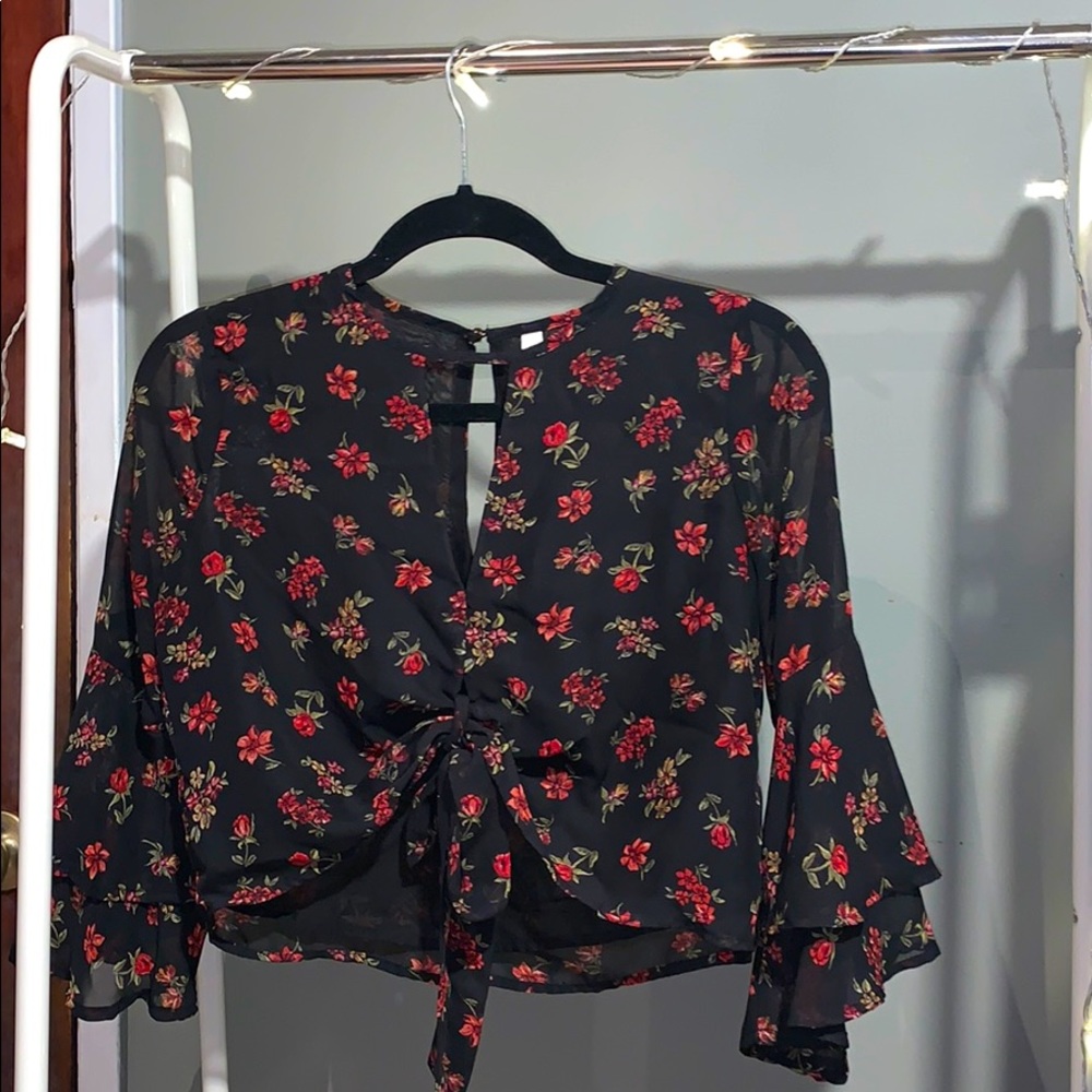 Floral blouse